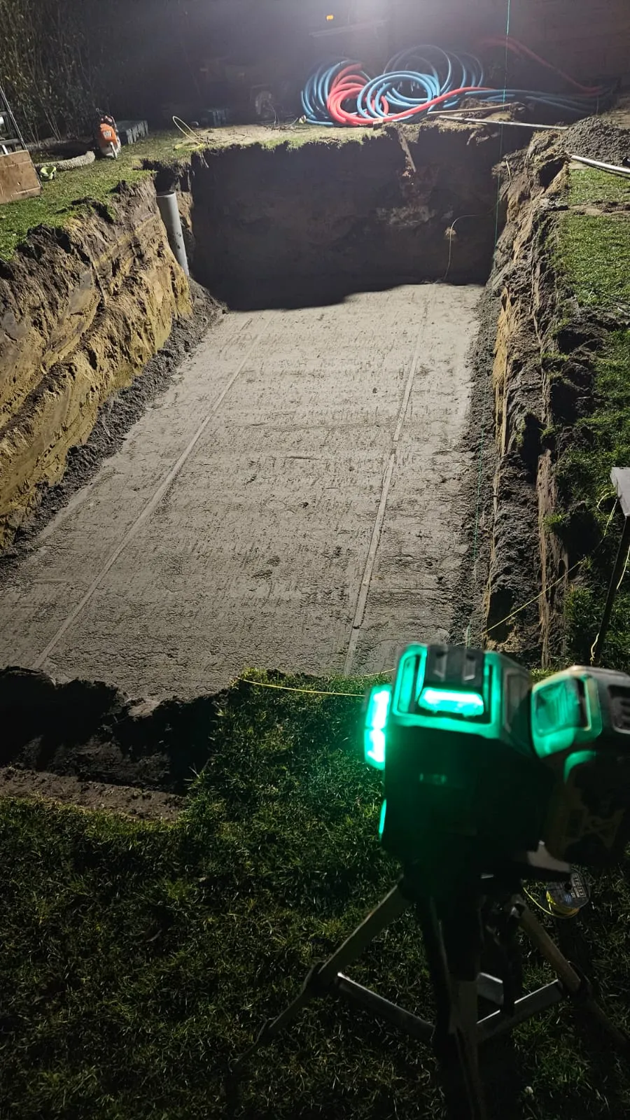 Step 04 of the WaterRows pool construction timeline